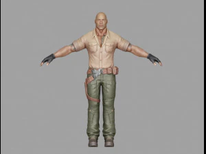 the rock 3D Model