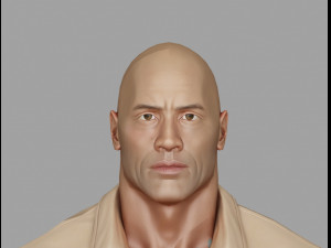 the rock 3D Модель
