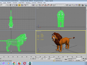 simba 3D Model