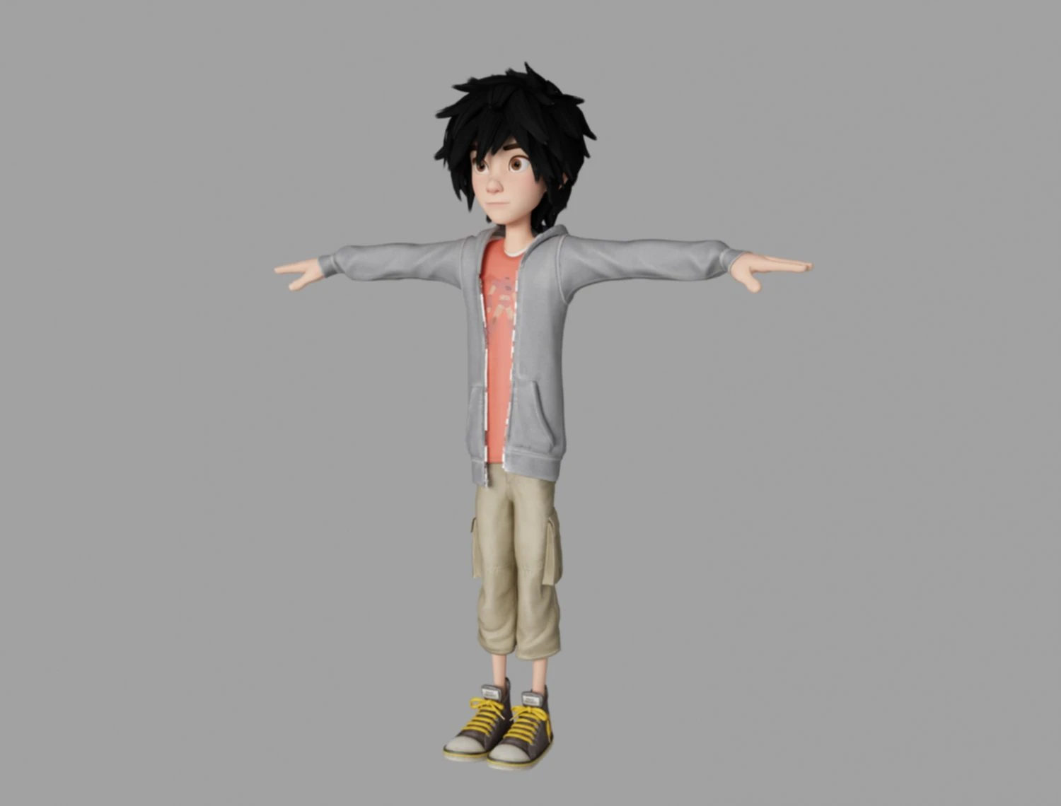 hiro hamada 3D Model .c4d .max .obj .3ds .fbx .stl .blend