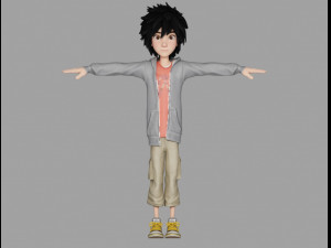 hiro hamada Model 3D