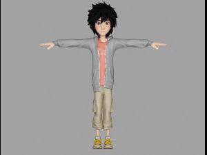 hiro hamada 3D Model