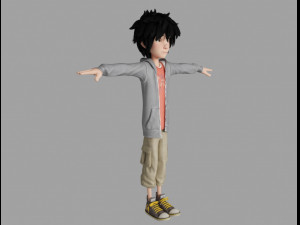 hiro hamada Model 3D