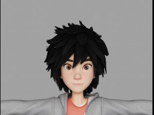 hiro hamada 3D Model