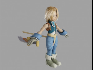 zidane Modelo 3D