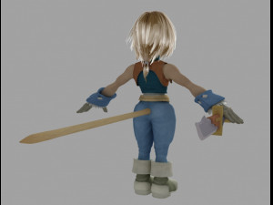 zidane Modelo 3D