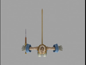 zidane Modelo 3D