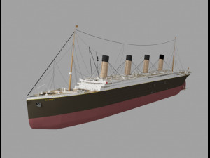 titanic new 3D Models