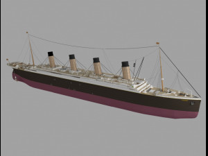 titanic new Model 3D