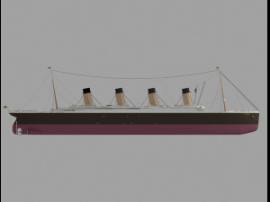 titanic new Model 3D