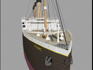 titanic new Model 3D