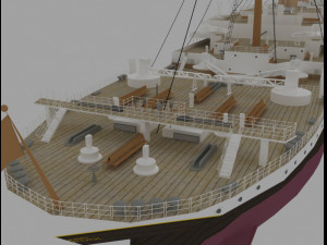 titanic new Model 3D