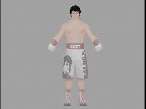 rocky man 3D Модель