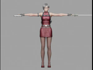 ada wong re4 3D Model