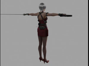 ada wong re4 3D Model