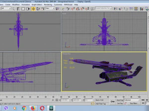 sa2 anti aircraft missile 3D Model