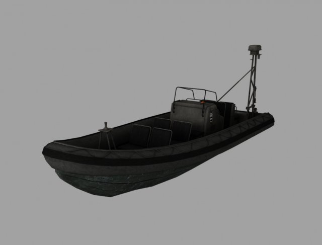 ss3 boat 3D 모델 .c4d .max .obj .3ds .fbx .stl .blend 