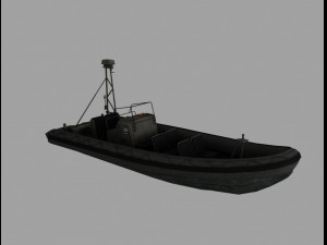 ss3 boat 3D 모델