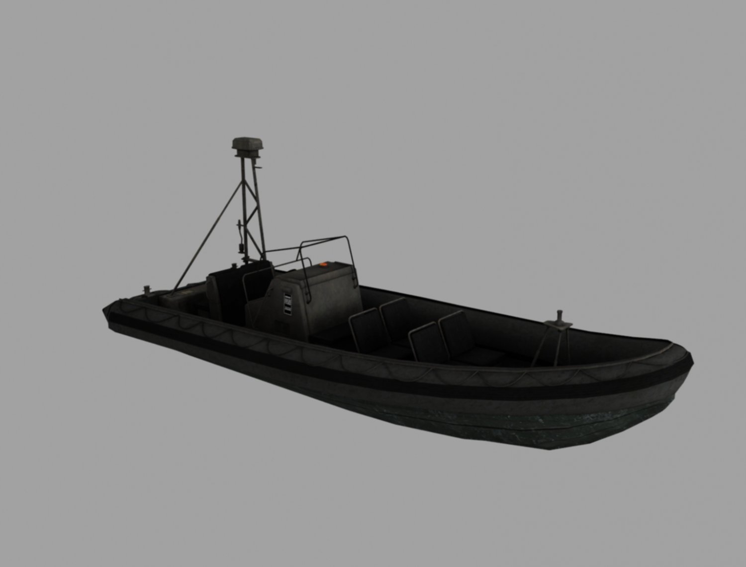 Steam ship 3d model фото 66