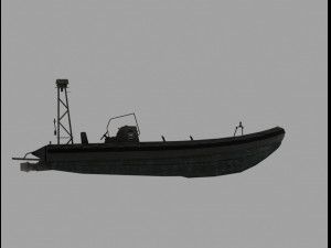 ss3 boat 3D 모델