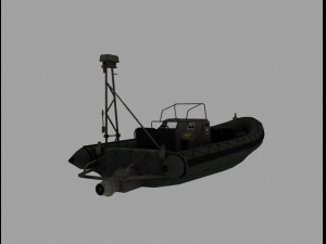 ss3 boat 3D 모델