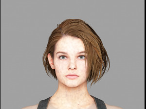 jill valentine re3 remake Modelo 3D