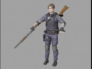 leon scott kennedy 3D Model