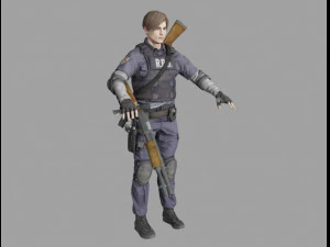 leon scott kennedy 3D Model
