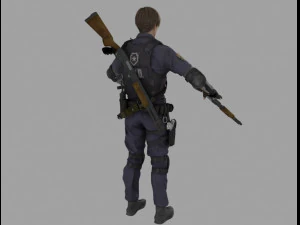 leon scott kennedy 3D Model