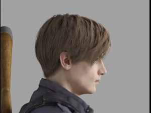 leon scott kennedy Modello 3D