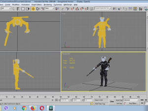 leon scott kennedy Modello 3D