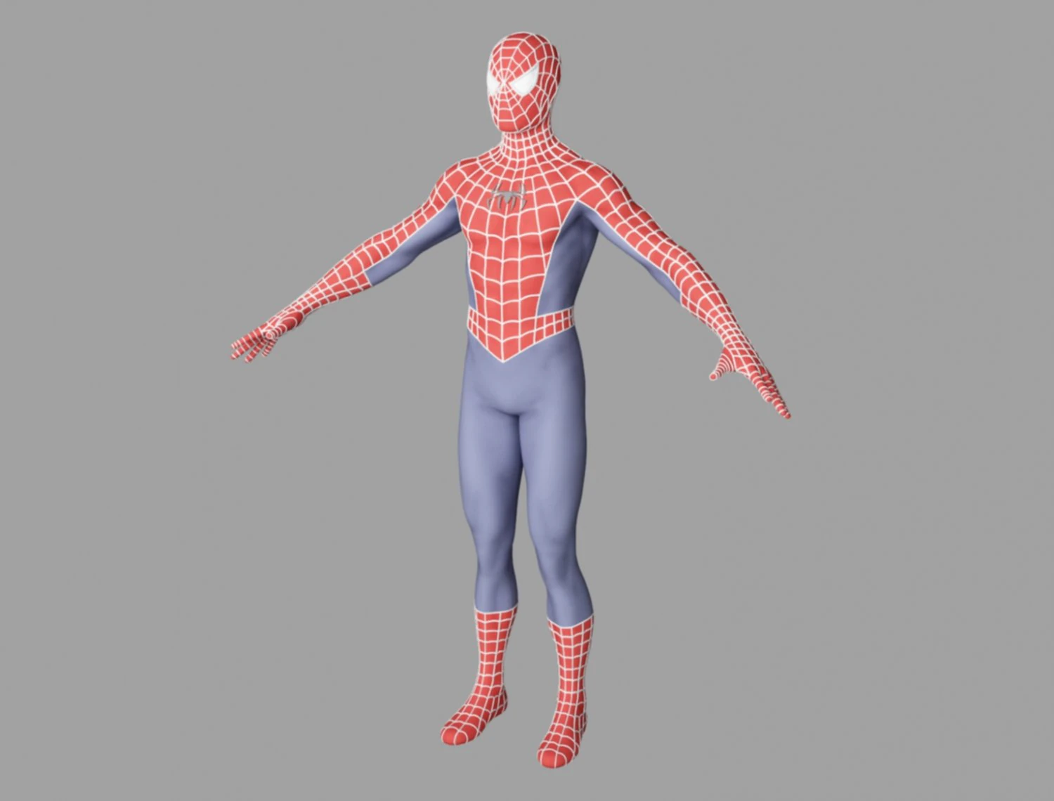 Spiderman 2002 3D Model .c4d .max .obj .3ds .fbx .stl .blend