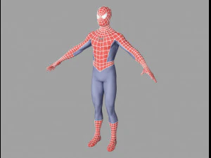 Spiderman 2002 3D Model