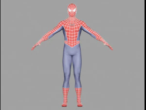Spiderman 2002 3D Model