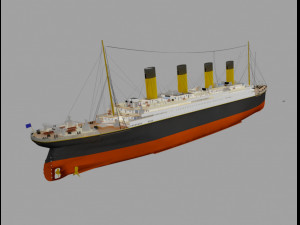 titanic new model 3D Модель