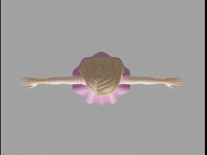 rapunzel long hair 3D Модель