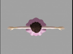 rapunzel short hair 3D Model