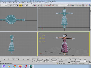 rapunzel short hair 3D Model
