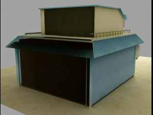 ichiraku shop 3D Model