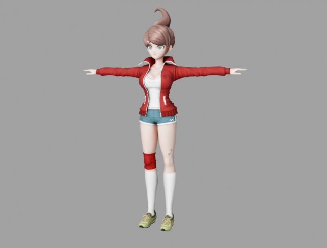 aoiasahina Model 3D .c4d .max .obj .3ds .fbx .stl .blend 