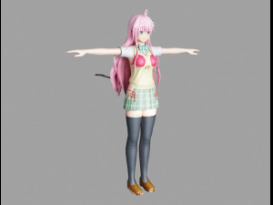 lala satalin 3D 模型