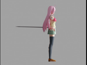lala satalin 3D 模型