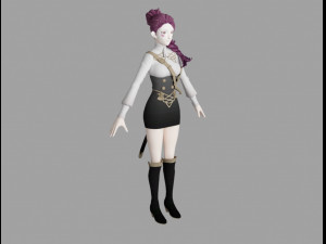 petra academy and war 3D 모델
