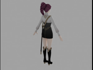 petra academy and war 3D 모델