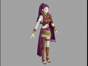 petra academy and war 3D 모델