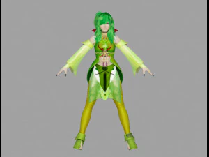 rydia 3D Model