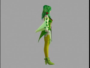 rydia 3D 模型
