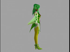 rydia 3D Model