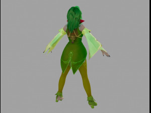 rydia 3D 模型