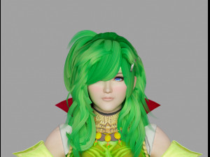 rydia 3D 模型